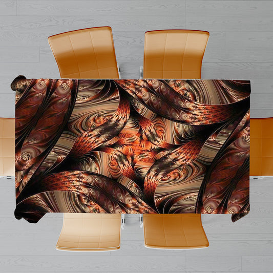 Fractured Reality Rectangle Tablecloth