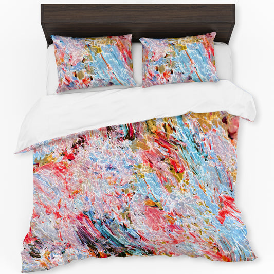 Fractured Harmony Duvet Cover Set