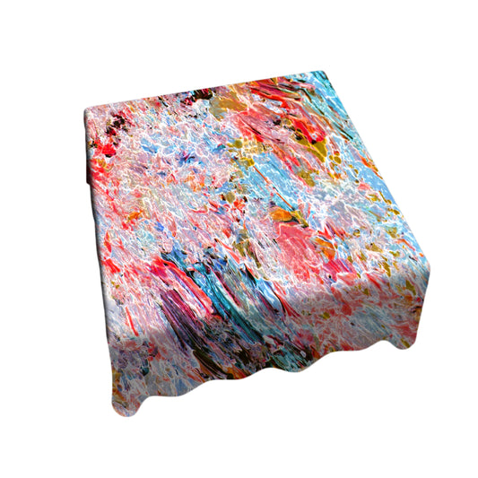 Fractured Harmony Square Tablecloth