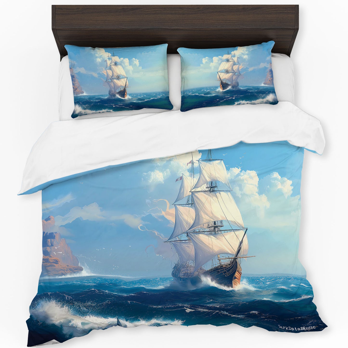 Battleship by Wikus Schalkwyk Duvet Cover Set