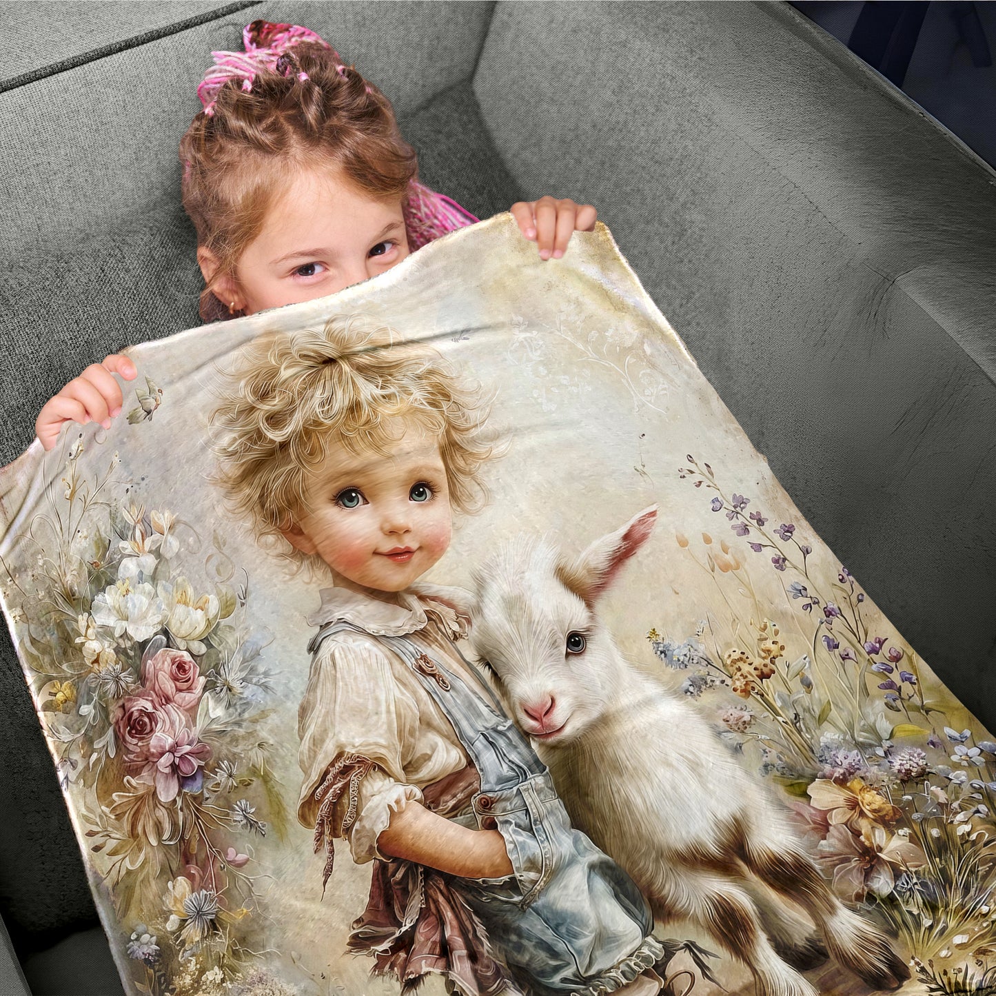 Friend in the Field Toddler Fleece Blanket