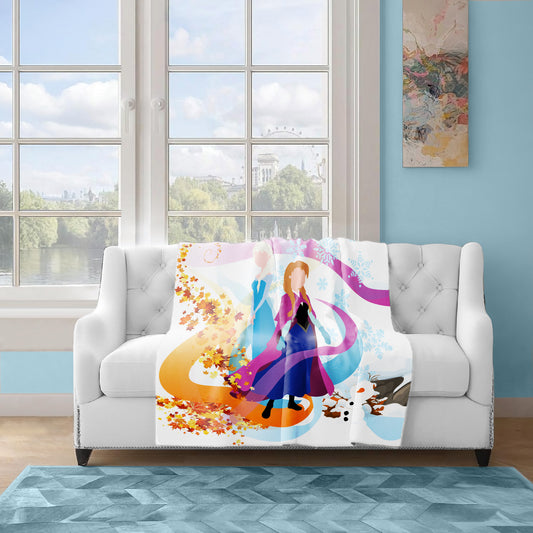 Frozen Light Weight Fleece Blanket