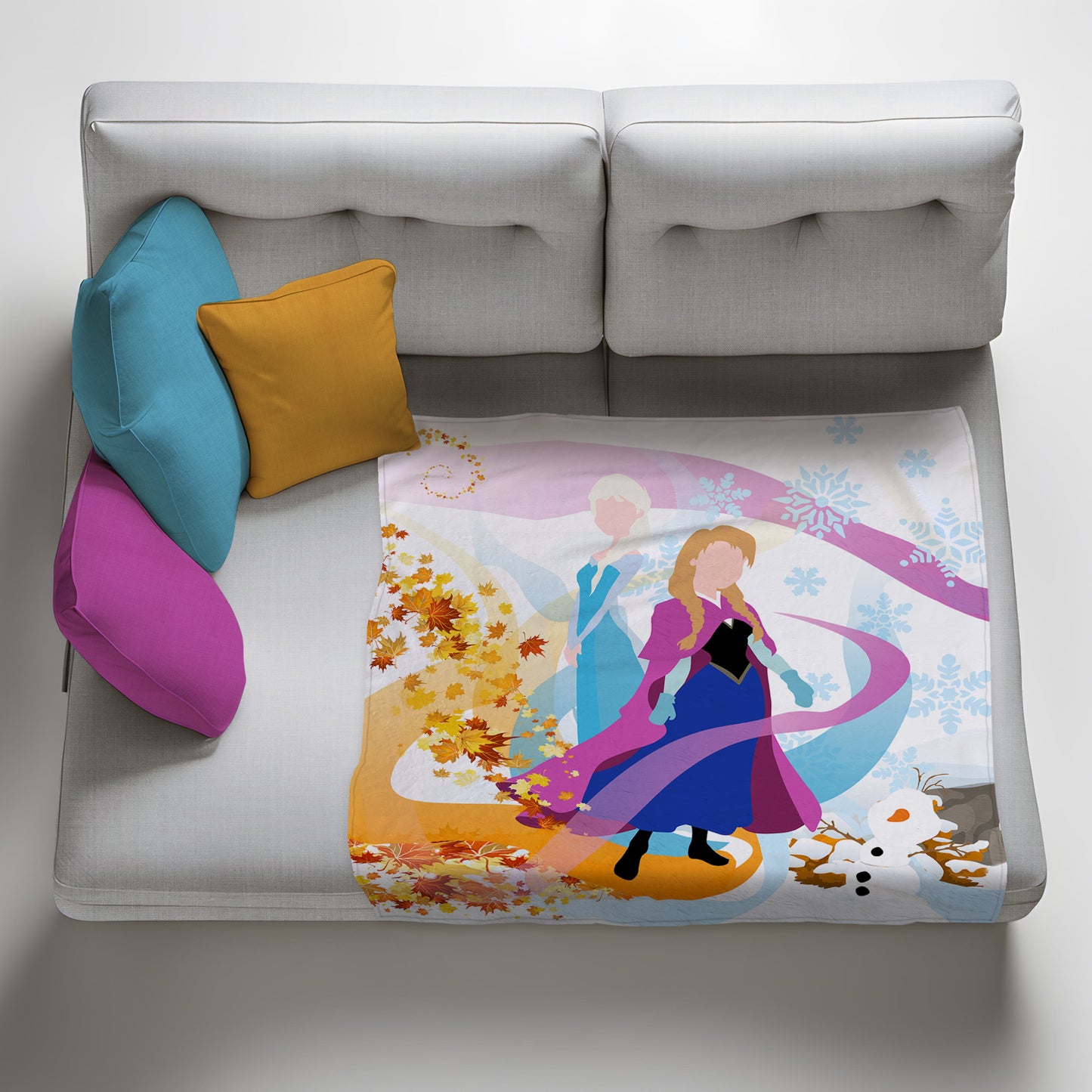 Frozen Light Weight Fleece Blanket