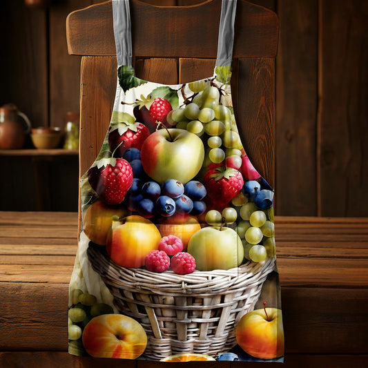 Fruit Basket Medium Length Apron