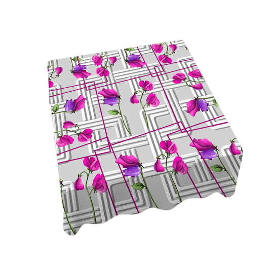 Fuchias in Bloom Square Tablecloth