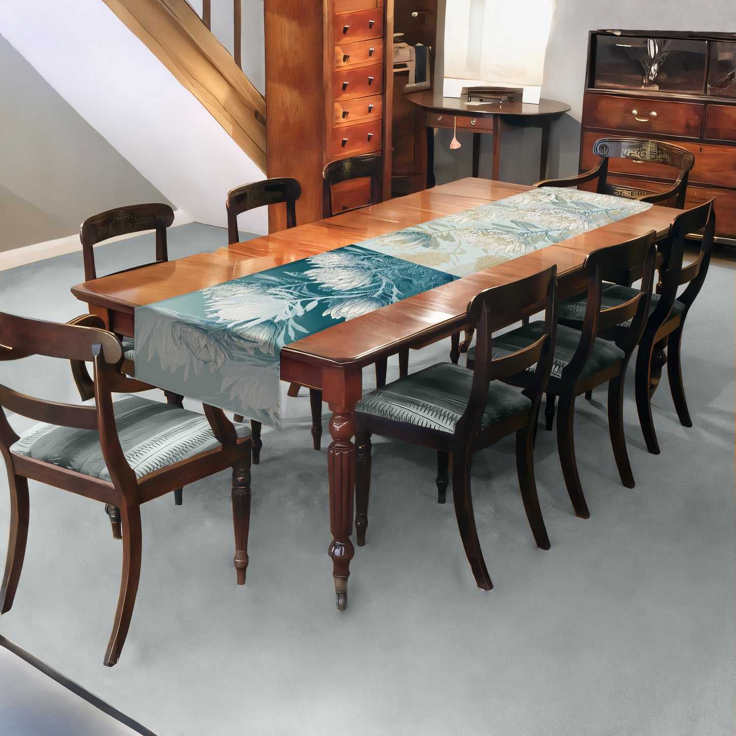 Fynbos Bloom Table Runner by Wikus Schalkwyk