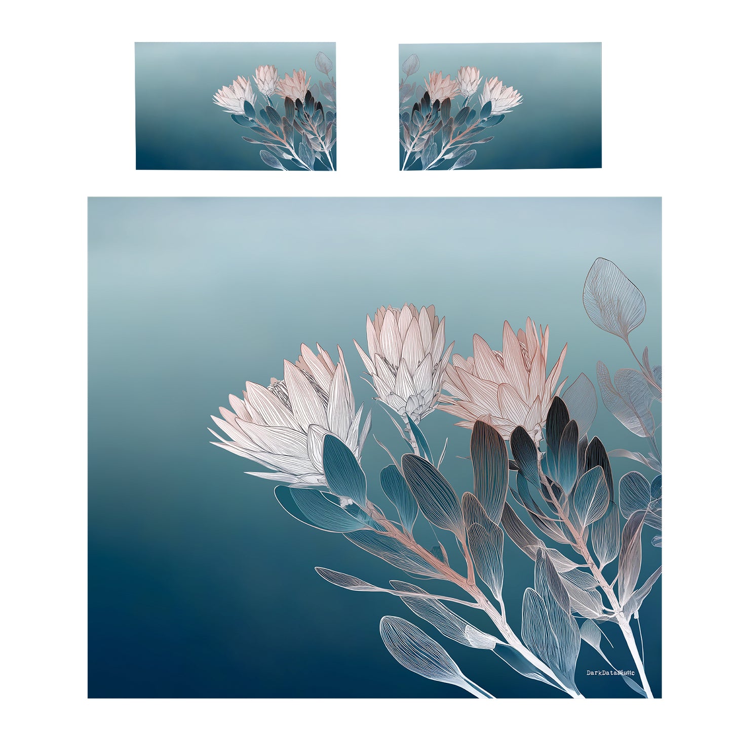 Fynbos Sketch Duvet Cover Set by Wikus Schalkwyk