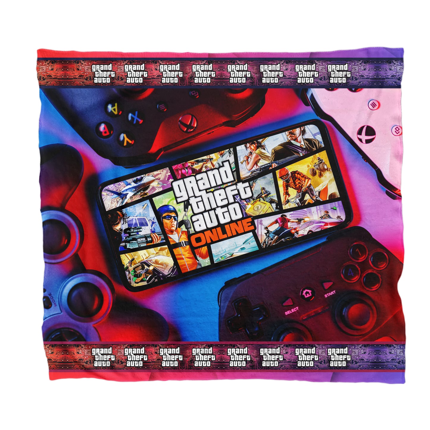 GTA Light Weight Fleece Blanket