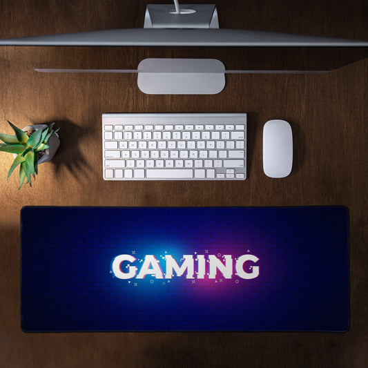 Blue Gaming Large Desk Pad