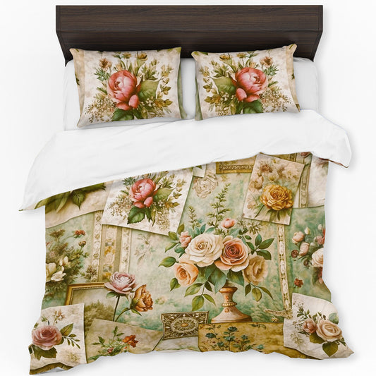 Garden Scrapbook Duvet Cover Set