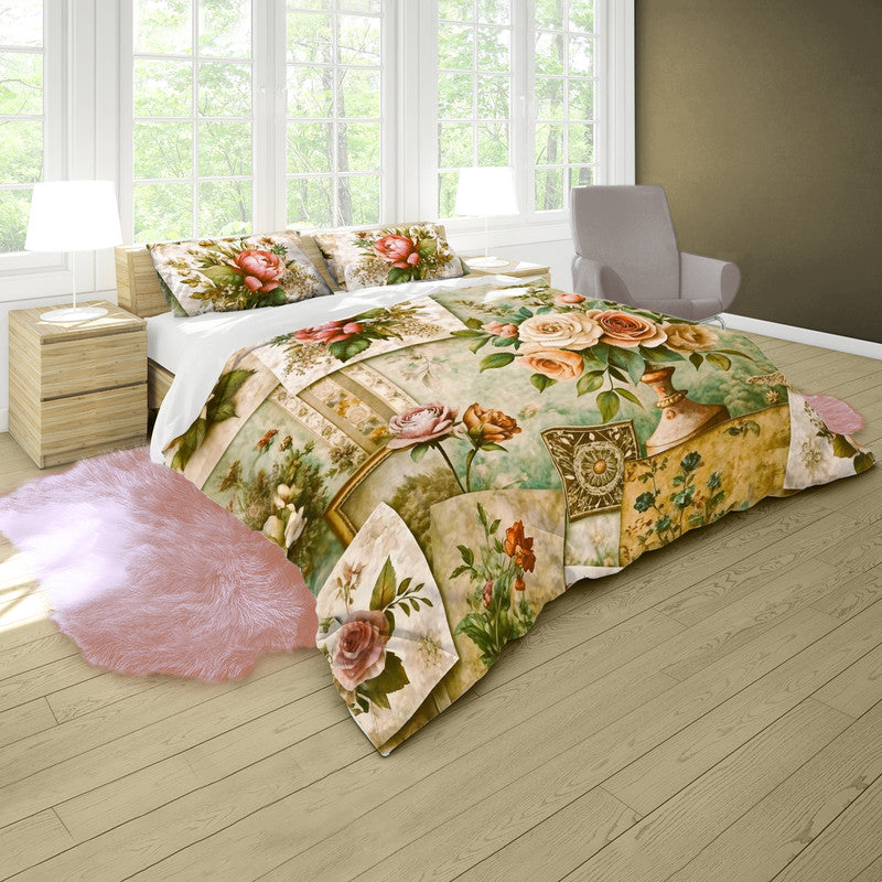 Garden Scrapbook Duvet Cover Set
