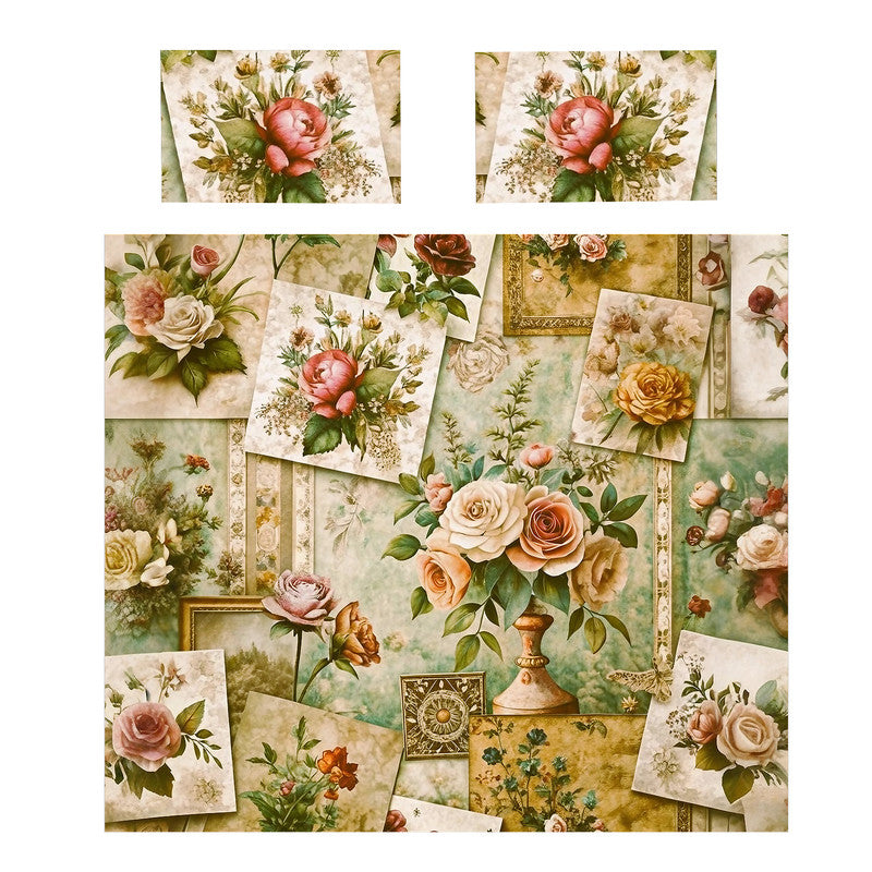 Garden Scrapbook Duvet Cover Set
