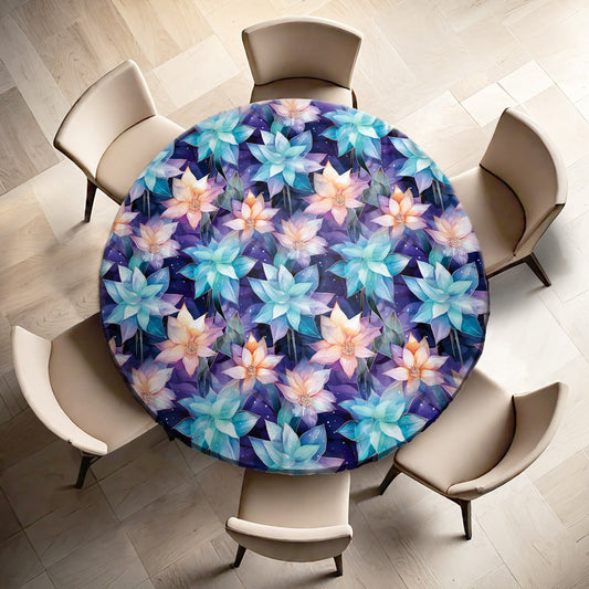 Garden Stars Round Tablecloth
