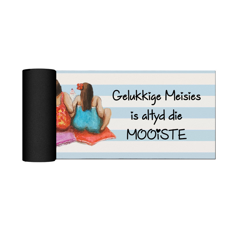 Gelukkige Meisies Desk Pad by Stella Bruwer