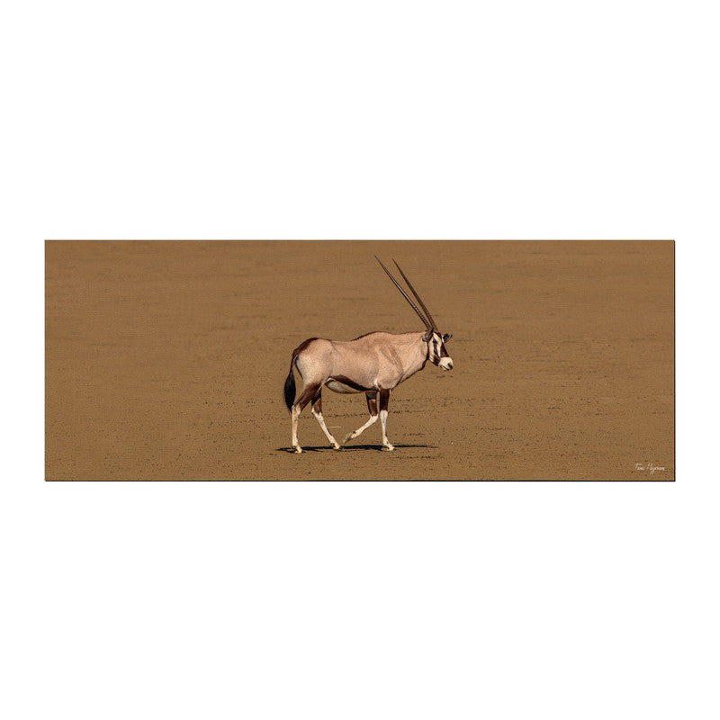Gemsbok Nossob Desk Pad by Fanie Heymans