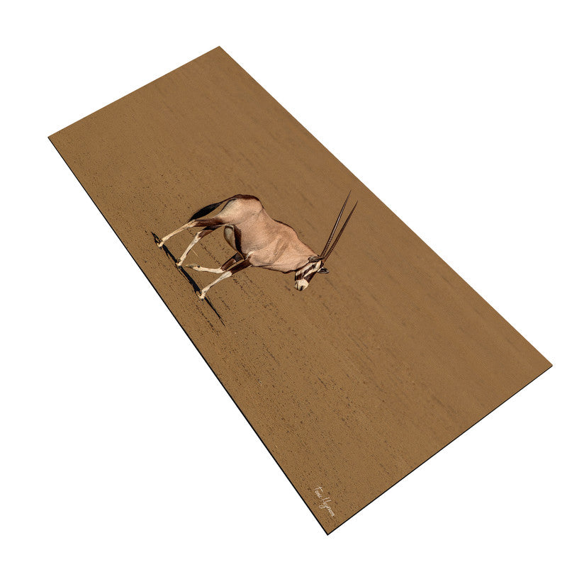 Gemsbok Nossob Large Desk Pad by Fanie Heymans