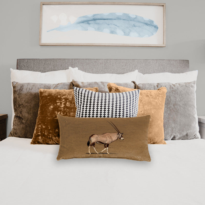 Gemsbok Nossob Oblong Luxury Scatter by Fanie Heymans
