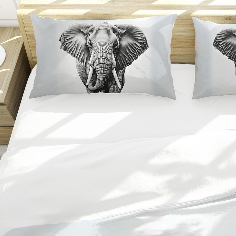 Gentle Giant Elephant Duvet Cover Set by Nathan Pieterse