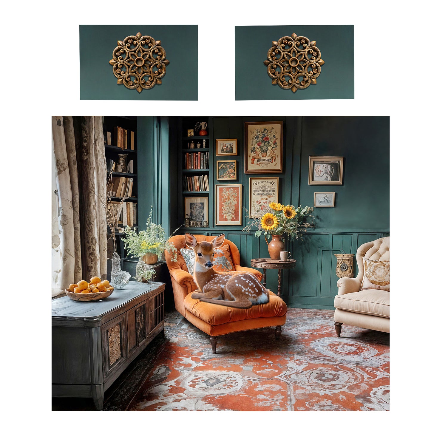 Gentle Fawn Duvet Cover Set