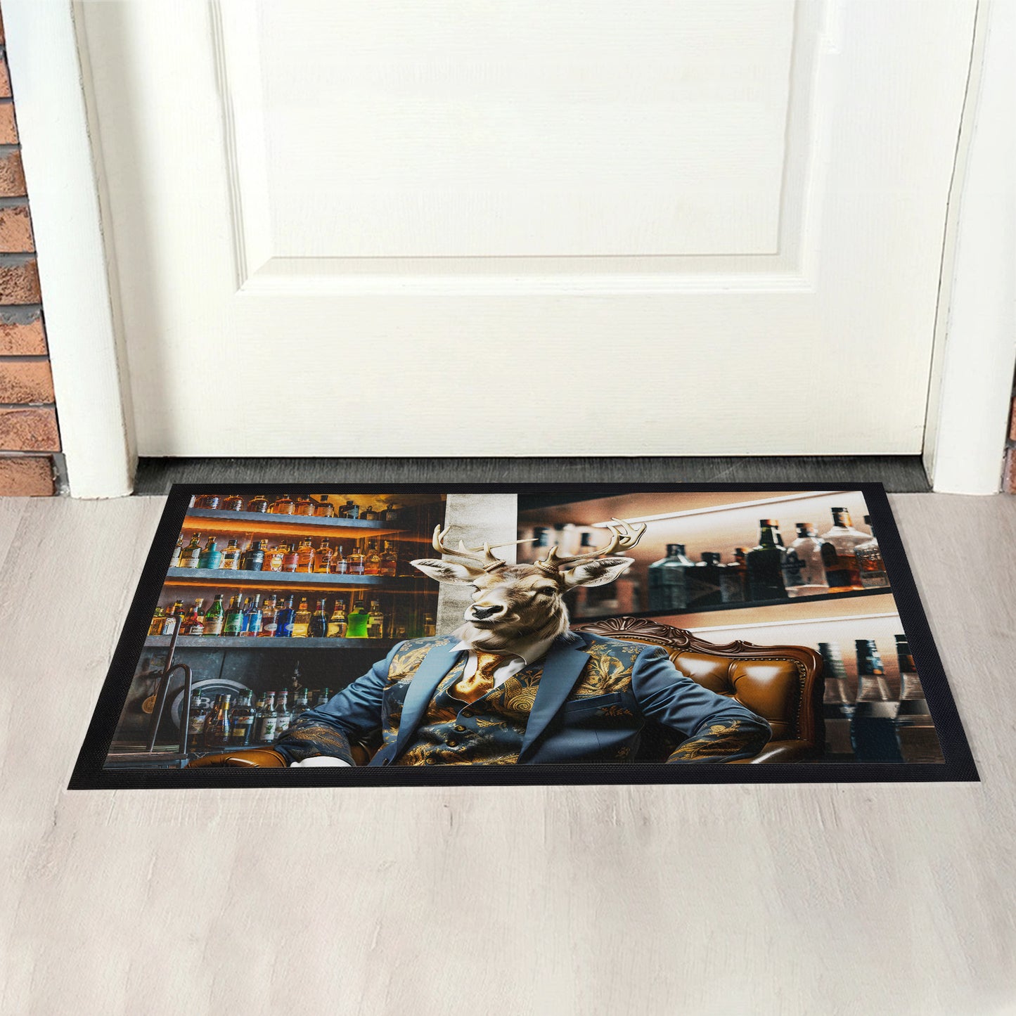 Gentleman Deer Door Mat