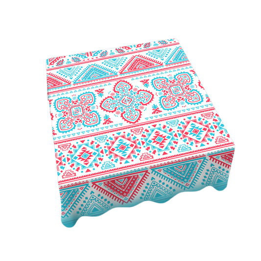 Geometric Beauty Square Tablecloth