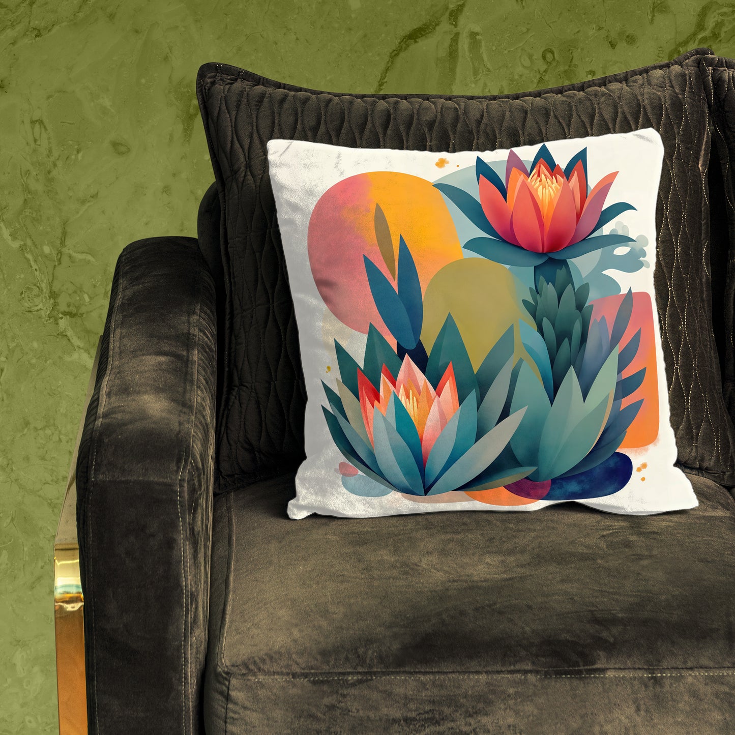 Geometric Protea Mirage Luxury Scatter