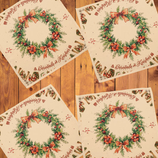 Geseende Kersfees Napkins
