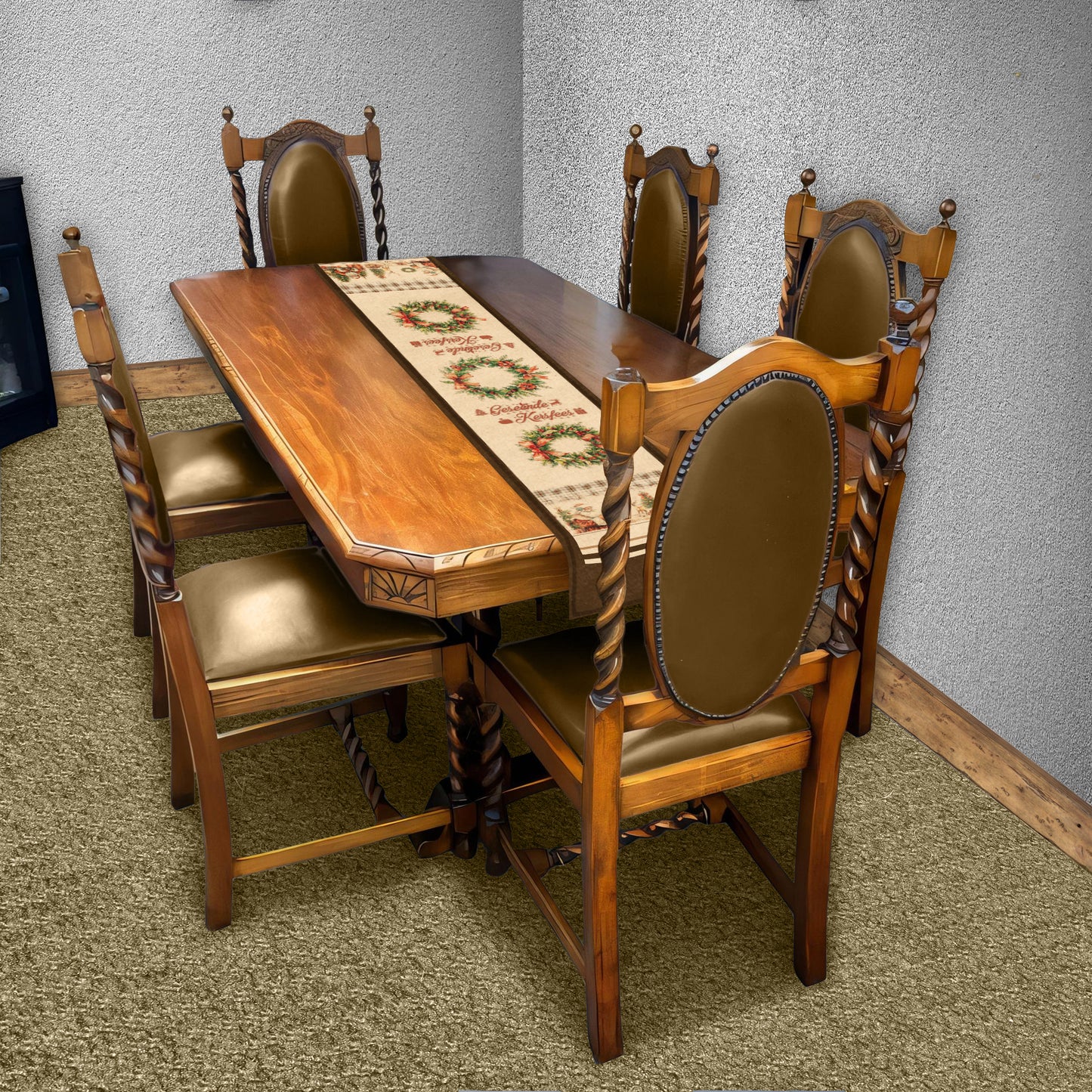 Geseende Kersfees Table Runner