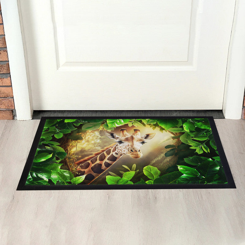 Giraffe Jungle Door Mat