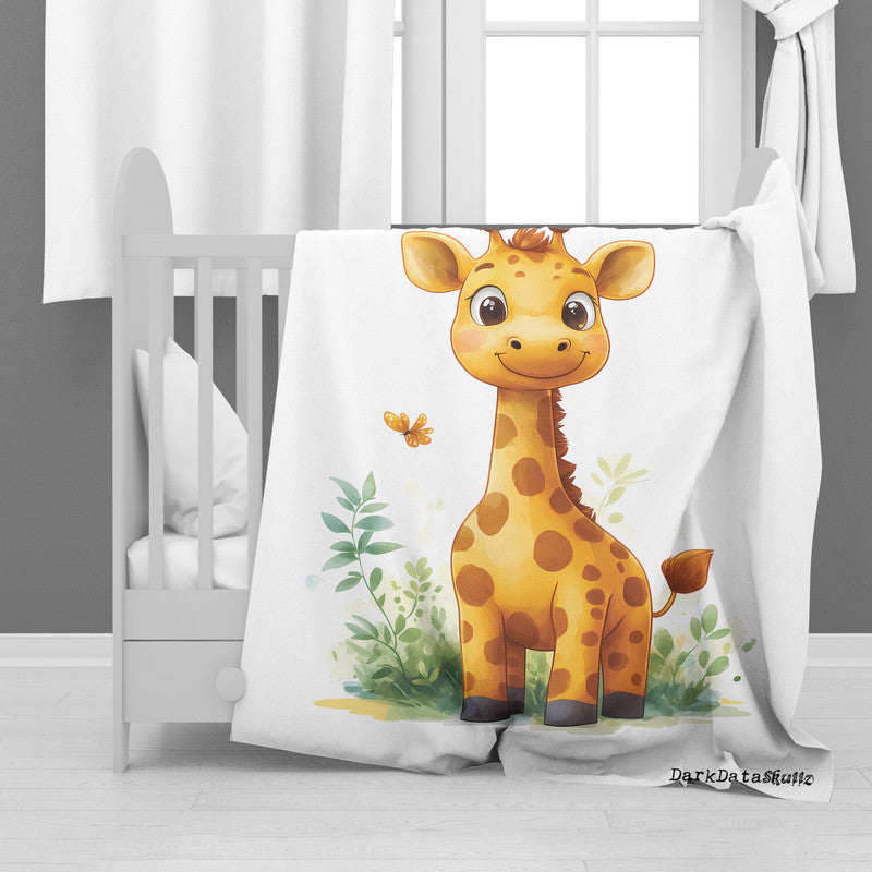 Giraffe Minky Blanket by Wikus Schalkwyk