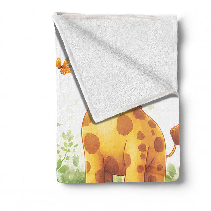 Giraffe Minky Blanket by Wikus Schalkwyk