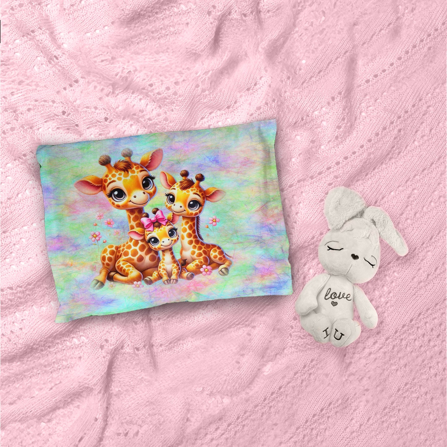 Giraffe Love Cot Set