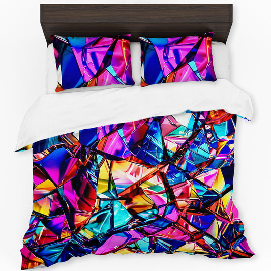 Glass Mosaic Duvet Cover Set