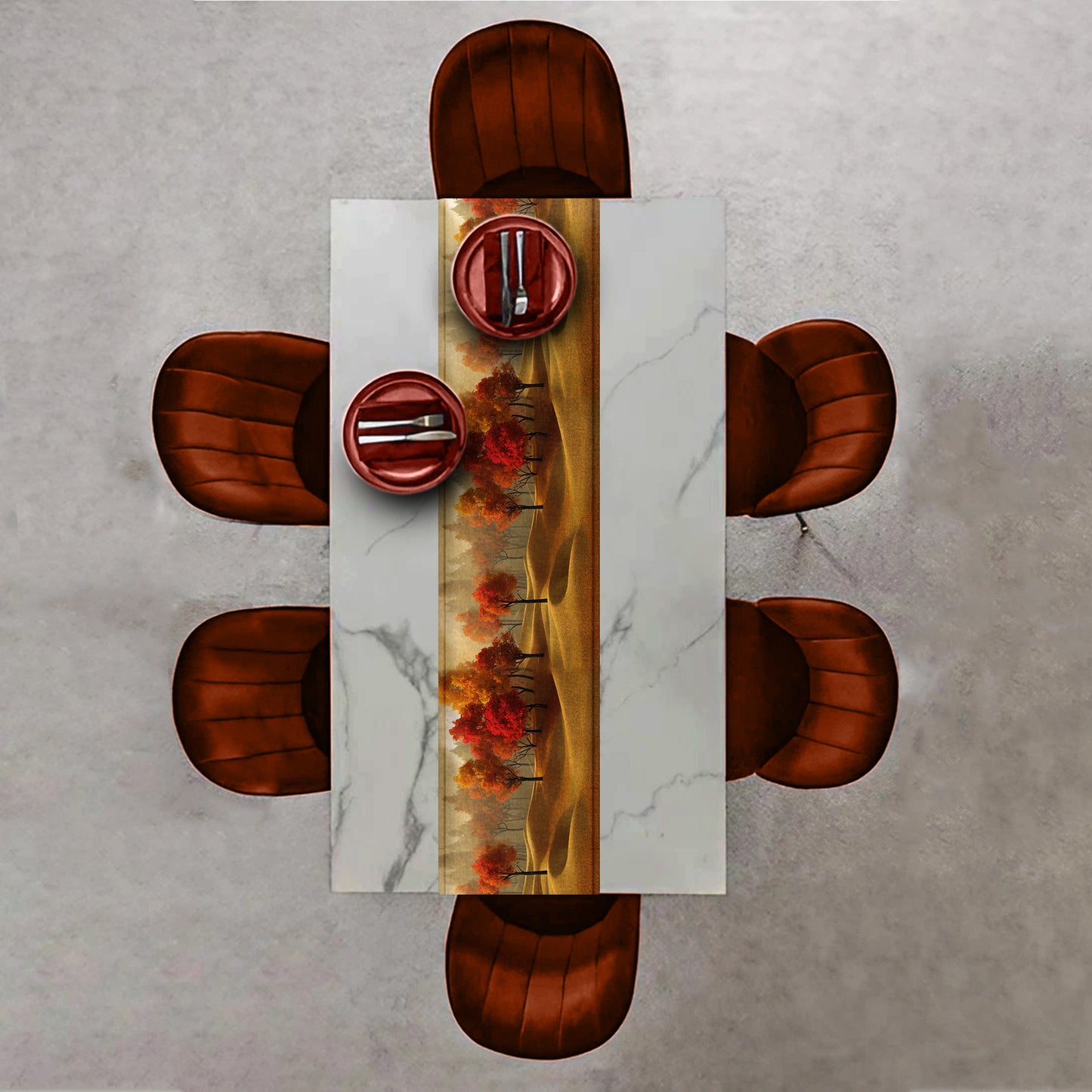 Glorious Autumn Table Runner