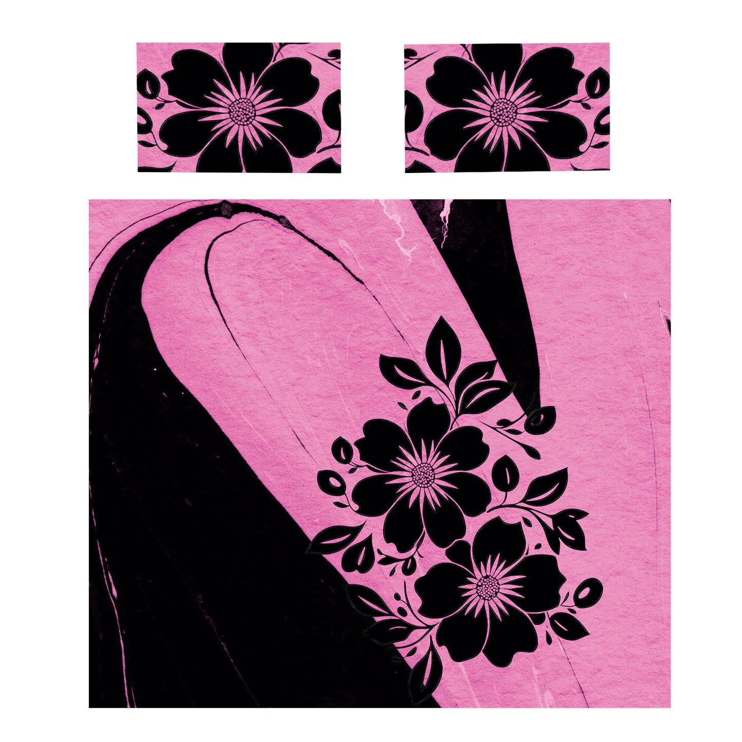 Glorious Pink Duvet Cover Set