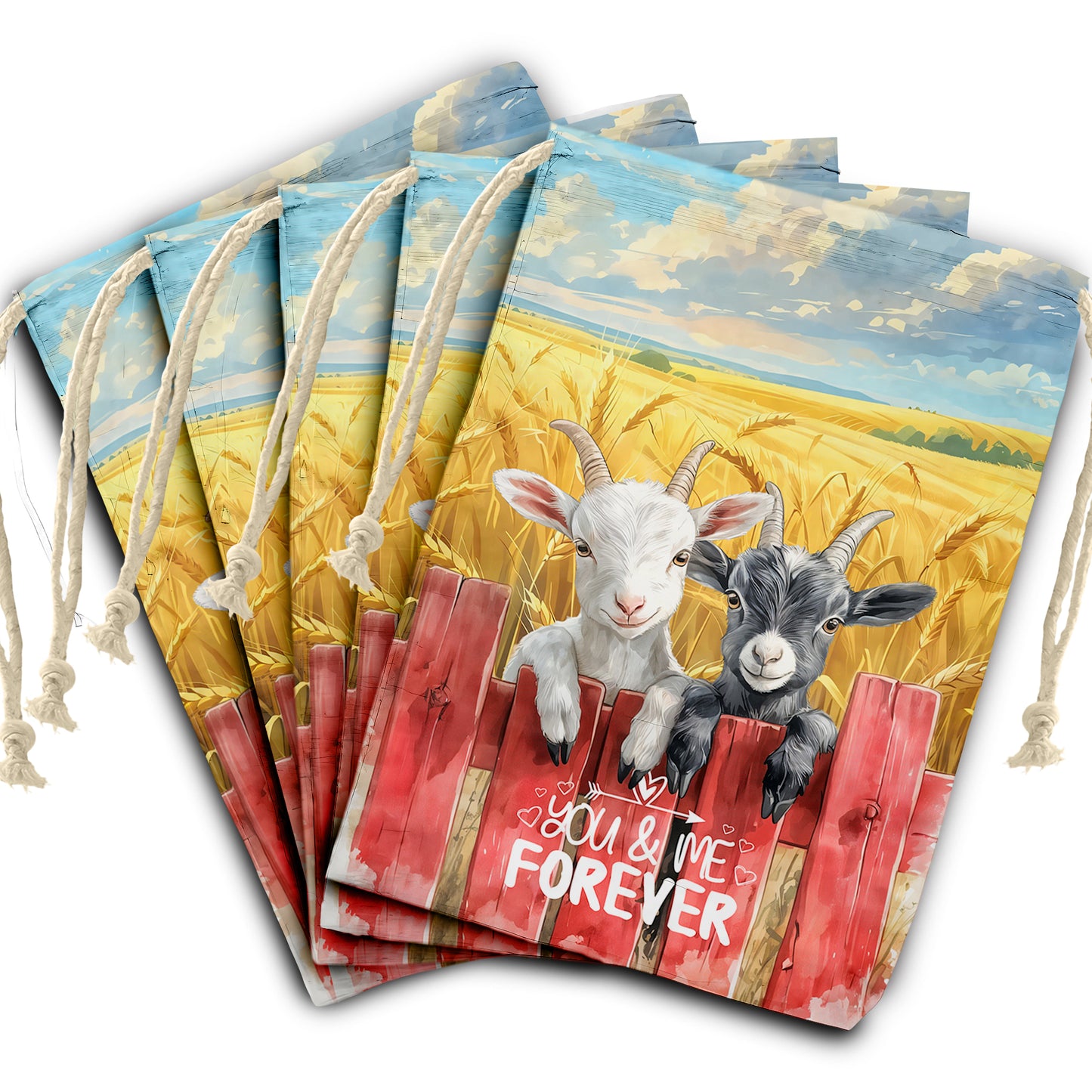 Goats in Love Gift Sack
