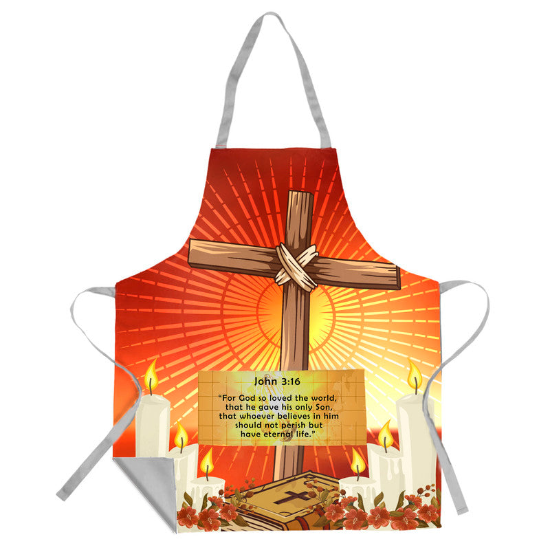 God's Love Medium Length Apron