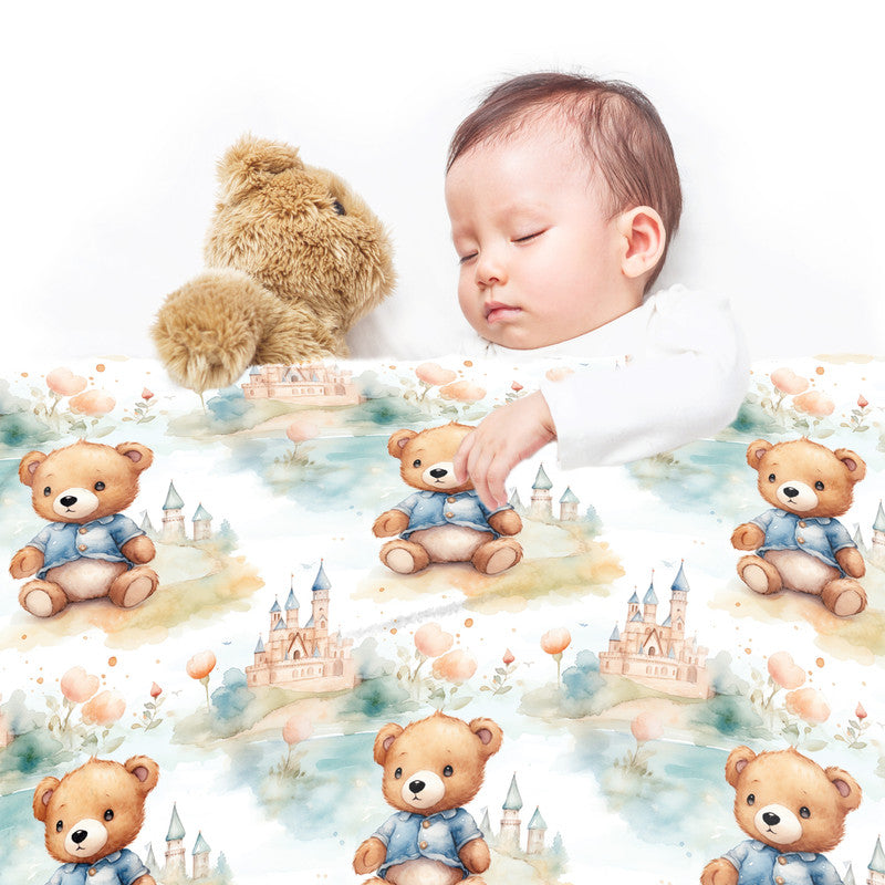 Going To The Castle Baby Fleece Blanket