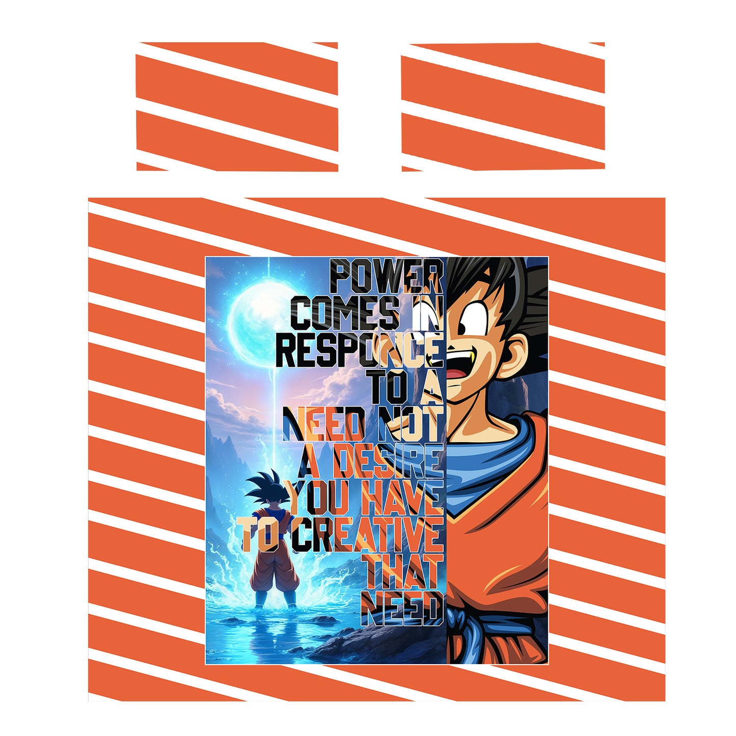 Goku's Wisdom Duvet Cover Set