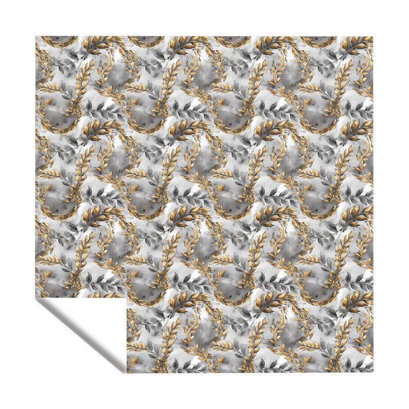 Gold Leave Square Tablecloth