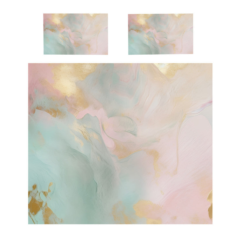 Gold Shadow Duvet Cover Set