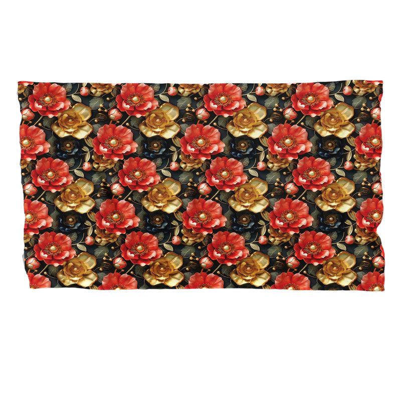 Gold Touch Light Bed Throw