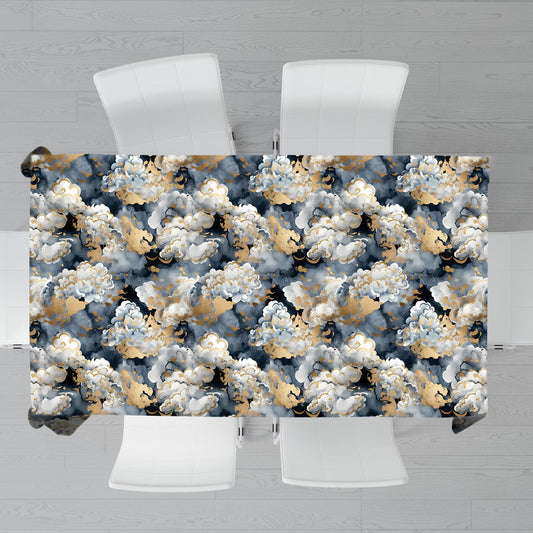 Gold Touch Rectangle Tablecloth