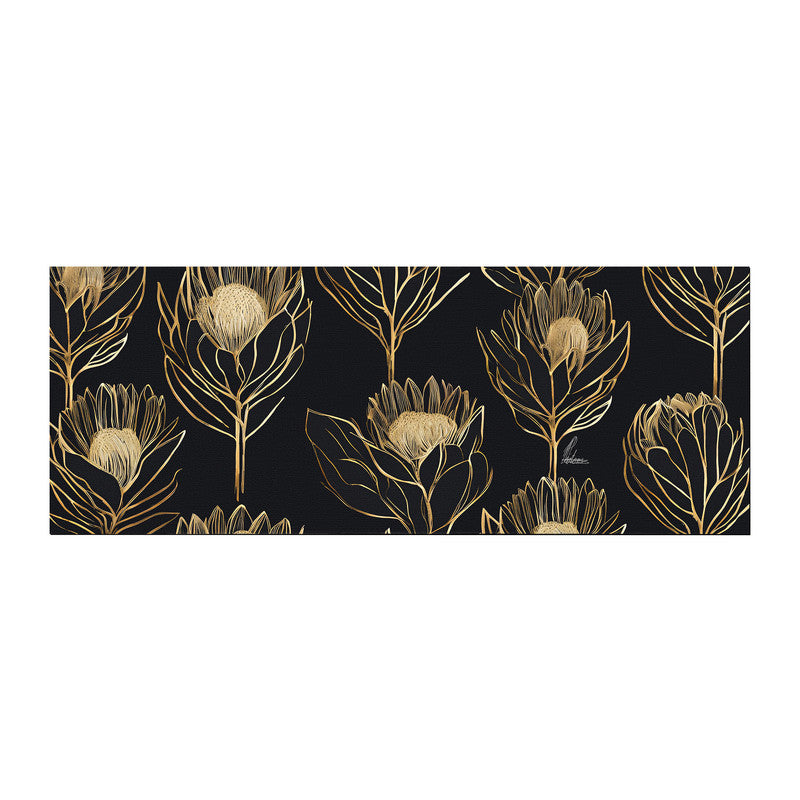 Golden Protea Large Desk Pad by Nathan Pieterse