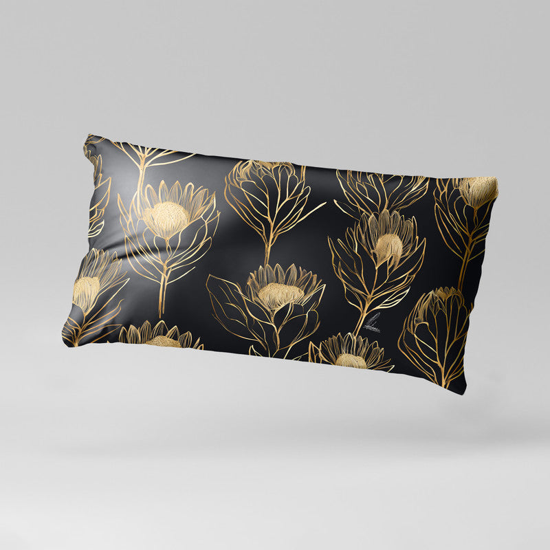 Golden Protea Oblong Luxury Scatter by Nathan Pieterse