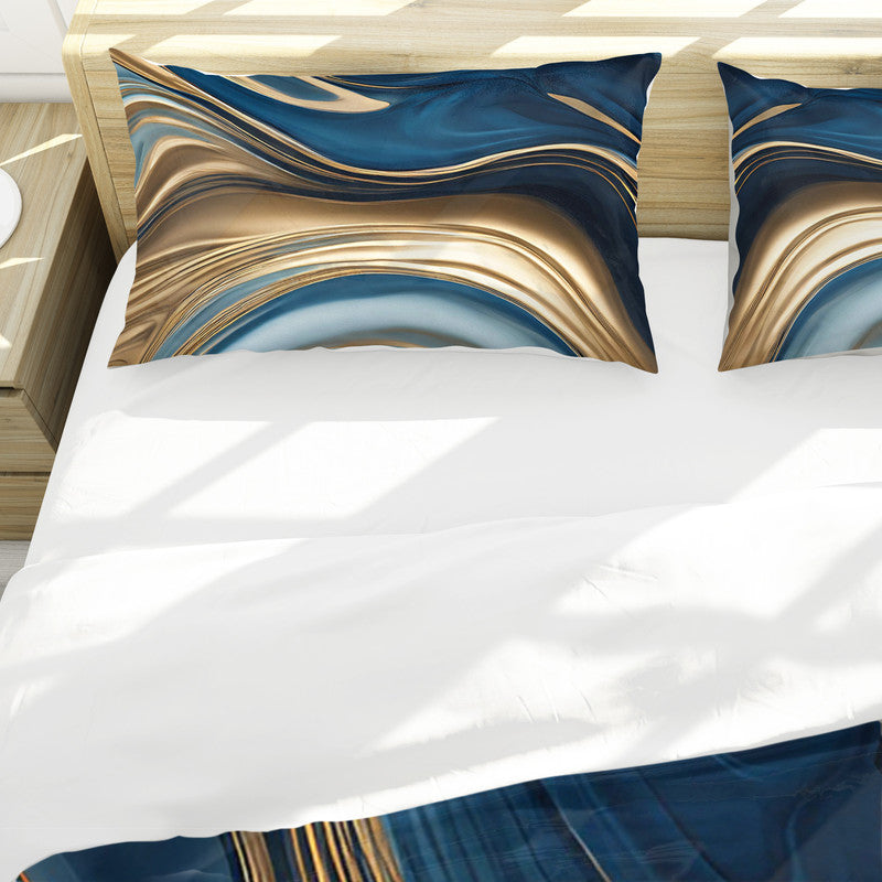 Golden Tides Duvet Cover Set by Nathan Pieterse