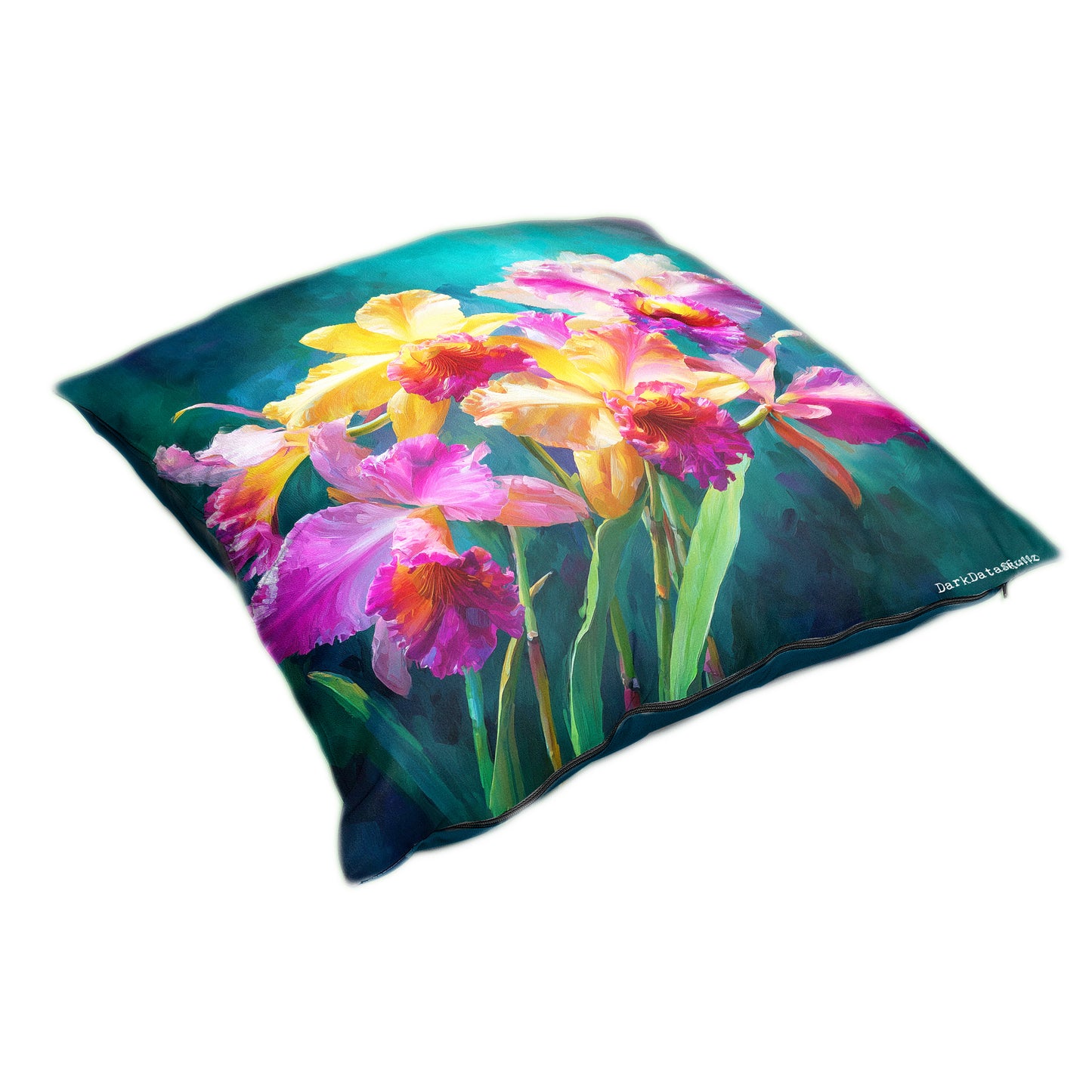 Golden Bloom Riot Luxury Scatter by Wikus Schalkwyk