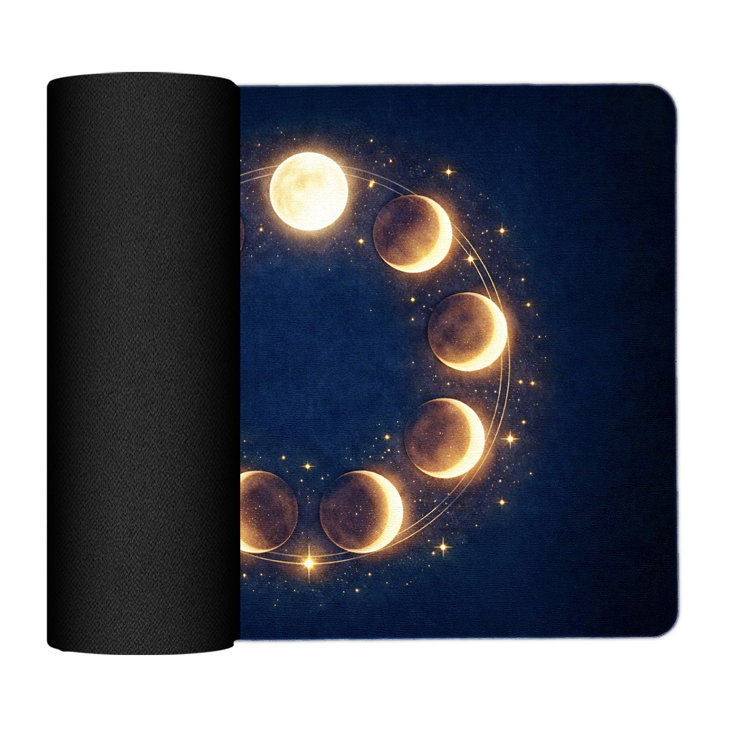 Golden Moon Phases Placemats by Nathan Pieterse