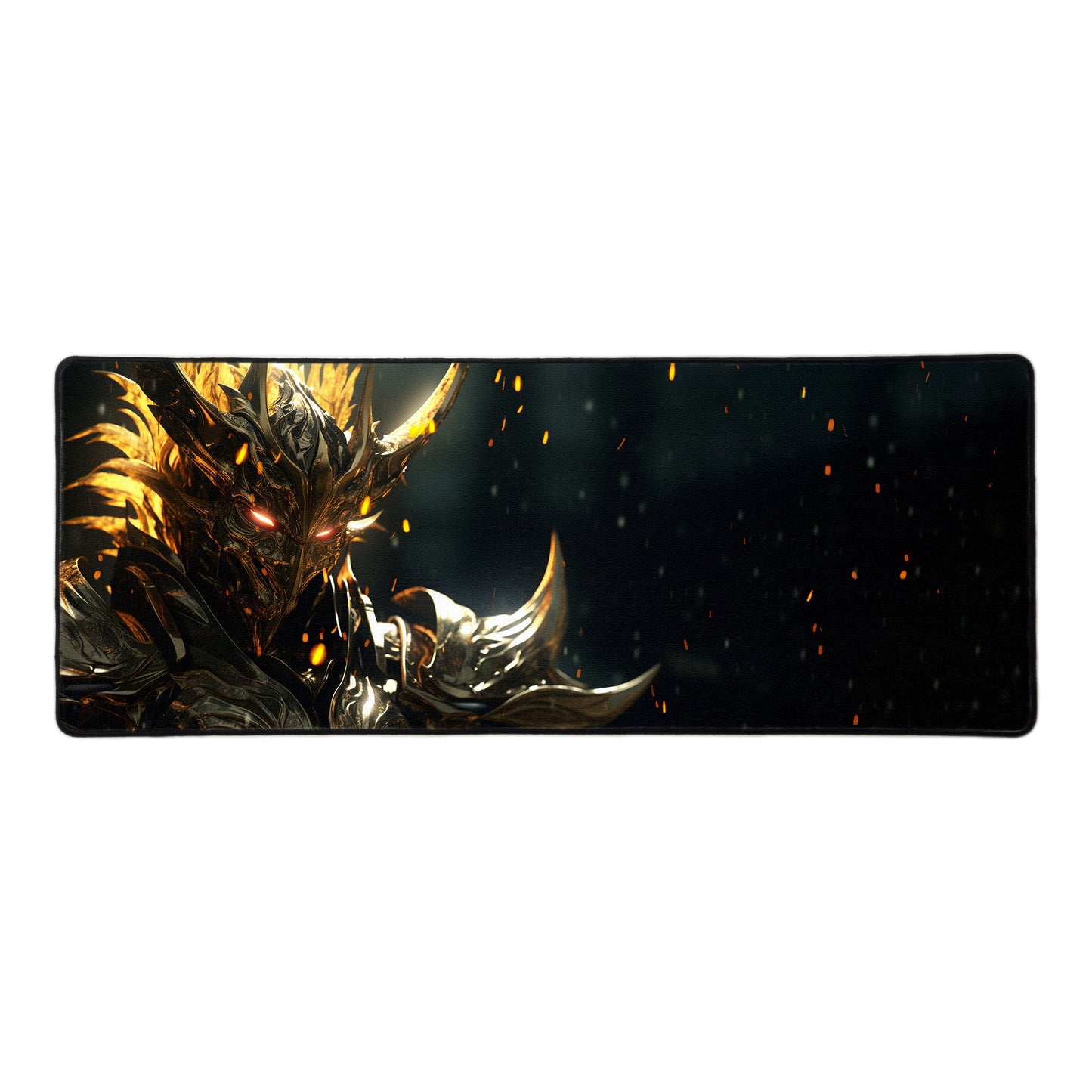 Golden Warrior Large Desk Pad