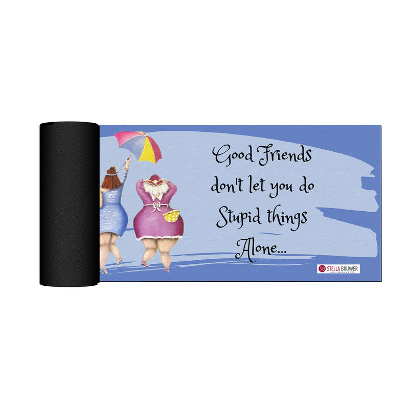 Good Friends Desk Pad by Stella Bruwer